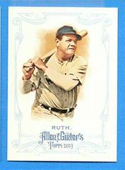 Babe Ruth #3 Baseball Cards 2013 Topps Allen & Ginter Prices