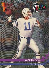 Jeff George #ESS-77 Football Cards 1993 Wild Card Stat Smashers Prices