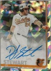 DJ Stewart #DS Baseball Cards 2019 Topps Chrome Sapphire Rookie Autographs Prices