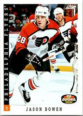 Jason Bowen #471 Hockey Cards 1993 Score Prices