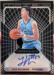 Yuta Watanabe Basketball Cards 2018 Panini Obsidian Matrix Autographs Prices