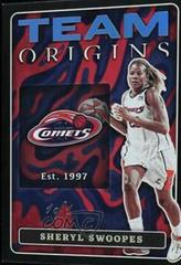 Sheryl Swoopes [Black] #4 Basketball Cards 2023 Panini Origins WNBA Team Prices