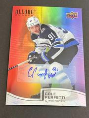 Cole Perfetti [Full Autograph] Hockey Cards 2021 Upper Deck Allure Rainbow Prices