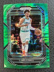 LaMelo Ball [Green Pulsar] Basketball Cards 2022 Panini Prizm Prices