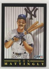 Don Mattingly #11 Baseball Cards 1991 Fleer Pro Vision Prices