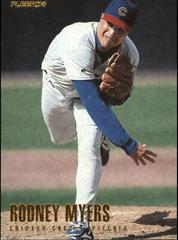 Rodney Myers Baseball Cards 1996 Fleer Update Prices