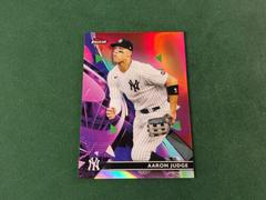 Aaron Judge [Red Refractor] #77 Baseball Cards 2021 Topps Finest Prices