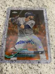 Mitch Haniger [Orange Refractor] #MH Baseball Cards 2018 Topps Chrome Update Autographs Prices