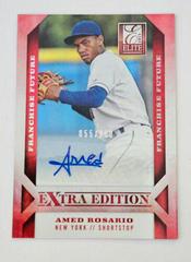 Amed Rosario [Franchise Future Signature] #59 Baseball Cards 2013 Panini Elite Extra Edition Prices
