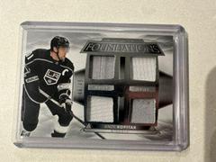 Anze Kopitar Hockey Cards 2021 Upper Deck The Cup Foundations Quad Jersey Prices