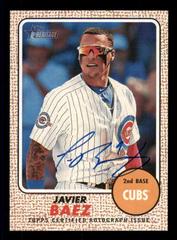 Javier Baez Baseball Cards 2017 Topps Heritage Real One Autographs Prices