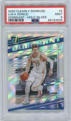 Luka Doncic [Holo Silver] Basketball Cards 2020 Panini Clearly Donruss Prices