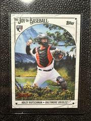 Adley Rutschman [Titanium White] #90 Baseball Cards 2023 Topps X Bob Ross The Joy Of Prices