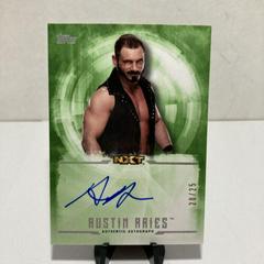 Austin Aries [Green] Wrestling Cards 2017 Topps WWE Undisputed Autographs Prices