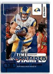 Cooper Kupp [Blue] Football Cards 2022 Panini Prestige Time Stamped Prices