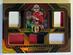 Brock Purdy [Sapphire] #ML-4 Football Cards 2023 Panini Gold Standard Mother Lode Prices