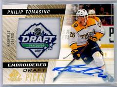 Philip Tomasino [Autograph] Hockey Cards 2021 SP Game Used Embroidered in History Prices