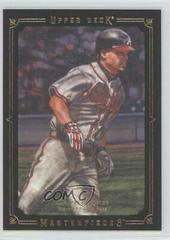 Chipper Jones [Framed Black] #4 Baseball Cards 2008 Upper Deck Masterpieces Prices