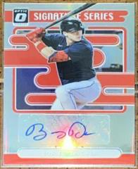 Bobby Dalbec #SS-BD Baseball Cards 2021 Panini Donruss Optic Signature Series Prices
