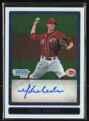 Mike Leake [Autograph] Baseball Cards 2009 Bowman Chrome Draft Picks & Prospects Prices
