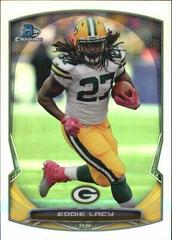 Eddie Lacy [Refractor] #1 Football Cards 2014 Bowman Chrome Prices