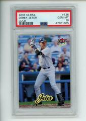 Derek Jeter [Gold] Baseball Cards 2007 Ultra Prices
