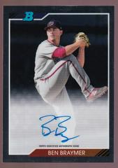 Ben Braymer #BB Baseball Cards 2020 Bowman Heritage Chrome Autographs Prices