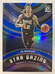 Ja Morant [Blue] Basketball Cards 2022 Panini Donruss Optic Star Gazing Prices