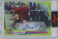Andriy Shevchenko Soccer Cards 2022 Leaf Vivid Autographs Prices