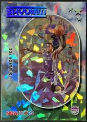 De'Aaron Fox [Green Ice] Basketball Cards 2021 Panini Hoops Skyview Prices