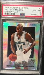 Anthony Mason [Credentials] Basketball Cards 1996 Skybox E-X2000 Prices