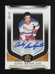Andy Bathgate [Black Autograph] #193 Hockey Cards 2020 SP Signature Edition Legends Prices