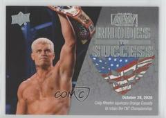 Cody Rhodes [Silver] #RS-10 Wrestling Cards 2021 Upper Deck AEW Rhodes to Success Prices