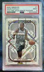 Kevin Durant [Pulsar] #1 Basketball Cards 2020 Panini Obsidian Prices