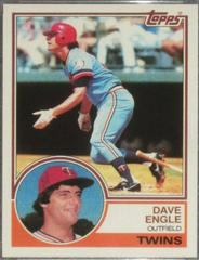 Dave Engle Baseball Cards 1983 Topps Prices