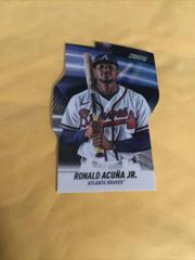 Ronald Acuna Jr. [Black] #T-30 Baseball Cards 2022 Stadium Club Triumvirates Prices