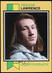 Trevor Lawrence [Yellow] #14 Football Cards 2021 Topps X Trevor Lawrence Prices