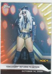 Toni Storm Returns to Action [Orange] Wrestling Cards 2021 Topps WWE Women's Division Prices
