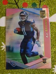 A.J. Brown [Pink] Football Cards 2019 Donruss Elite Prices