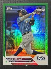 Ryan Cermak [Green] #PD-1 Baseball Cards 2023 Topps Pro Debut Prices