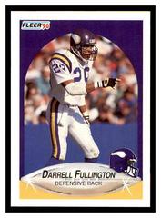 Darrell Fullington #U-93 Football Cards 1990 Fleer Update Prices