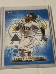 Randy Arozarena [Blue] #98 Baseball Cards 2022 Topps Inception Prices