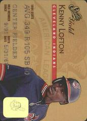 Kenny Lofton [Gold] #11 Baseball Cards 1995 Studio Prices
