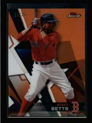Mookie Betts [Orange Refractor] #38 Baseball Cards 2018 Topps Finest Prices