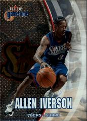Allen Iverson Basketball Cards 2000 Fleer Game Time Prices