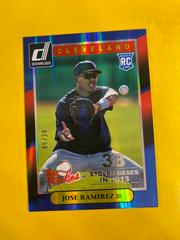Jose Ramirez [Season Stat Line] #41 Baseball Cards 2014 Donruss the Rookies Prices