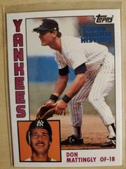 Don Mattingly [Blue] Baseball Cards 2018 Topps Archives Rookie History Prices