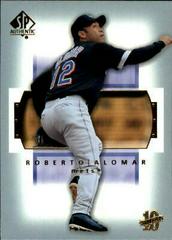 Roberto Alomar Baseball Cards 2003 SP Authentic Prices