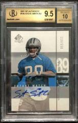 Steve Smith [Autograph] #146 Football Cards 2001 SP Authentic Prices