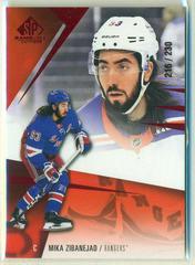 Mika Zibanejad [Red] #7 Hockey Cards 2023 SP Game Used Prices